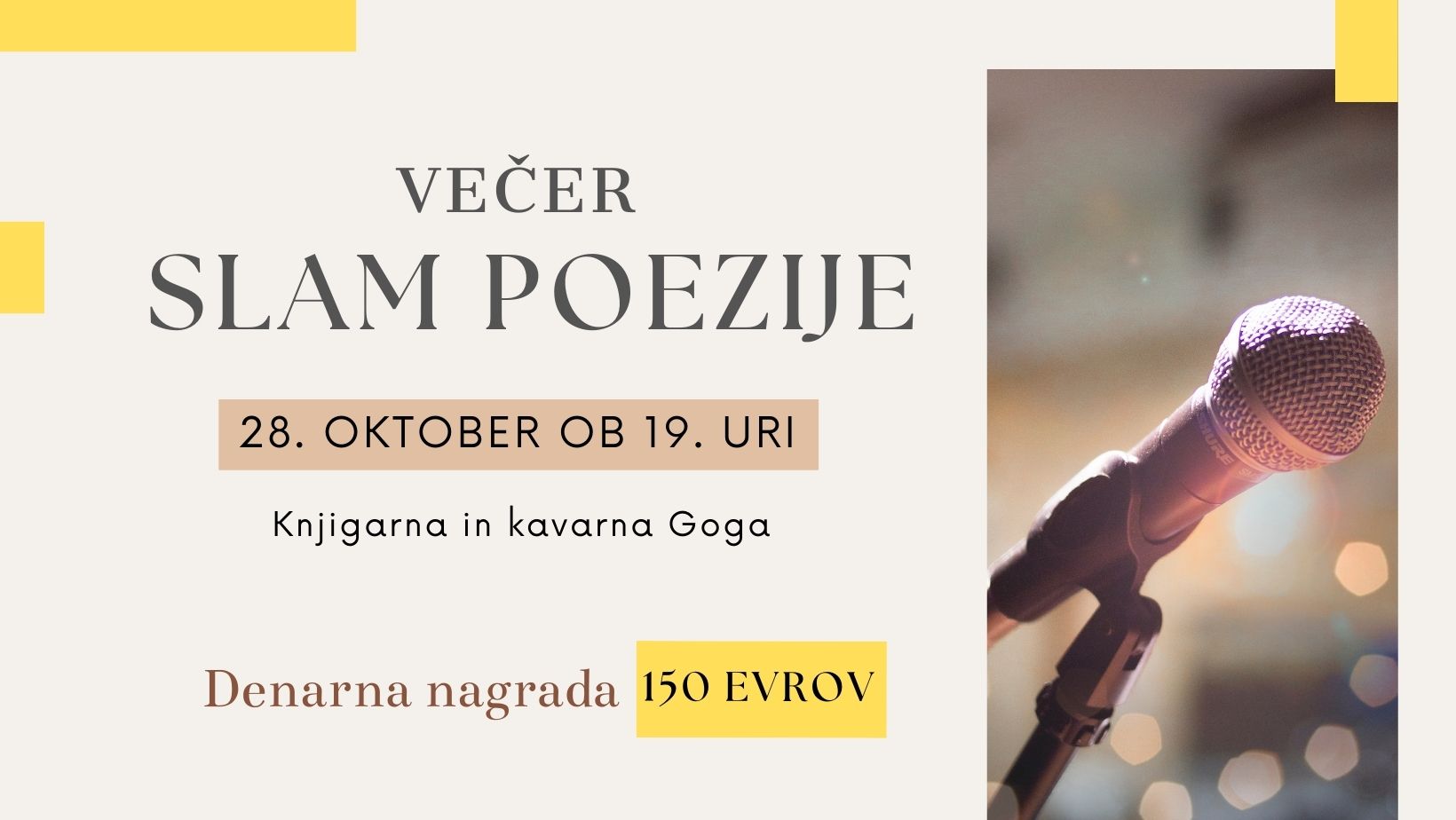 Vecer slam poezije